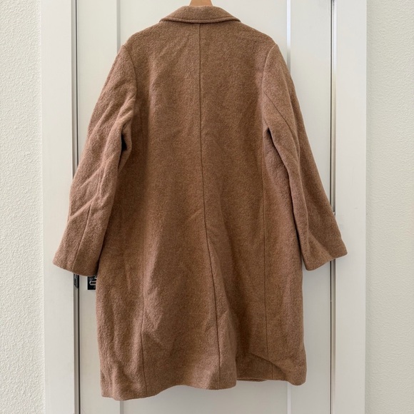 J Crew Daphne Italian Boiled Wool Topcoat Size 20 NWT - Picture 4 of 8